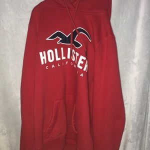 Red hoodie